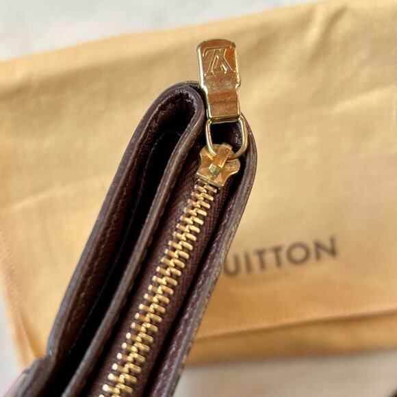 Authentic Vintage Louis Vuitton Damier Ebene Compact Wallet - Picture 4 of 5